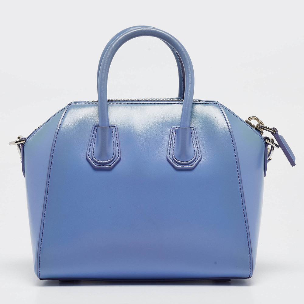 GIVENCHY Lavender Leather Mini Antigona Satchel - Picture 4 of 8